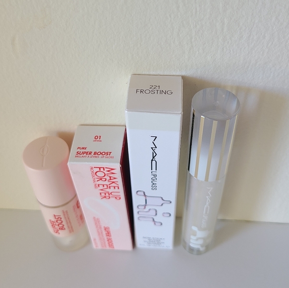 NEW MAC LIPGLASS & MAKEUP FOREVER GLOSS Bundle - Picture 2 of 10